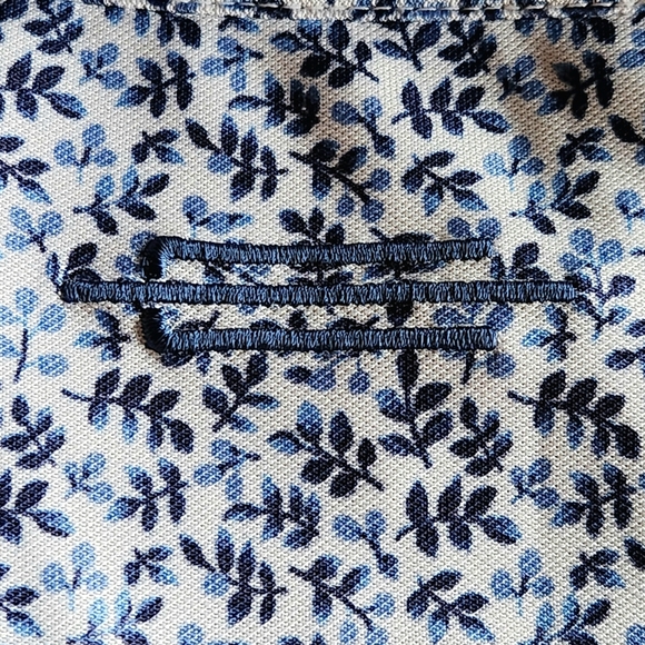 Carnoustie Tech Floral Polo Shirt Size Large Color Ink - Picture 9 of 11